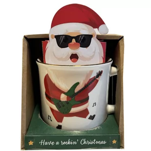 Świąteczny kubek z uchwytem, 280 ml - Bombki - miniaturka - grafika 1