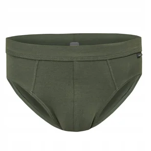 Slipy męskie majtki bawełniane wygodne ROCKY zielone M Pako Jeans - Majtki męskie - miniaturka - grafika 1