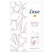 Zestawy kosmetyków damskich - Dove Zestaw dla kobiet żel pod prysznic Renewing + antyperspirant spray Powder Soft 250 ml + 150 ml - miniaturka - grafika 1