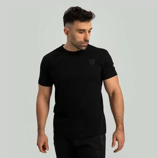 Koszulki sportowe męskie - STRIX T-shirt Aster I black M - grafika 1
