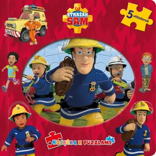 Strażak Sam Książka z puzzlami Nowa - Baśnie, bajki, legendy - miniaturka - grafika 2