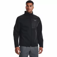 Kurtki męskie - Męska kurtka treningowa Under Armour UA Strm Cgi Shield 2.0 Jkt - czarna - UNDER ARMOUR - miniaturka - grafika 1
