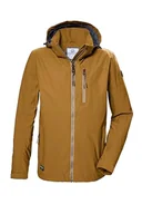 Kurtki męskie - G.I.G.A. DX Męska kurtka funkcyjna/kurtka outdoorowa z odpinanym kapturem GS 81 MN JCKT, karmelowa, XL, 42709-000 - miniaturka - grafika 1