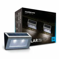 Lampy ogrodowe - Modee solarna lampa ścienna LED ML-WS108, 2 szt. - miniaturka - grafika 1