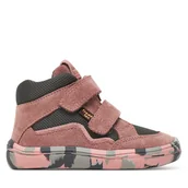 Buty dla dziewczynek - Trzewiki Froddo Barefoot Te Fun Autumn G3110262-4 M Różowy - miniaturka - grafika 1