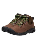 Buty trekkingowe damskie - Keen Skórzane buty turystyczne "Nxis Explorer" w kolorze jasnobrązowym - miniaturka - grafika 1