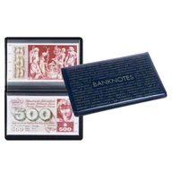 Pudła i kartony archiwizacyjne - Leuchtturm - Album kieszonkowy Route na banknoty 210 x 125 mm - miniaturka - grafika 1