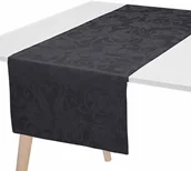 Ściereczki, gąbki, czyściki - Le Jacquard Fran ais Bieżnik żakardowy Tivoli Czarny - miniaturka - grafika 1