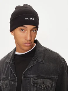 Guess Czapka AM9458 VIS01 Czarny - Czapki męskie - miniaturka - grafika 1