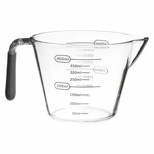 Secret de Gourmet Miarka kuchenna z podziałką i uchwytem 400 ml B07DQBSMKW - Pozostałe akcesoria kuchenne - miniaturka - grafika 1