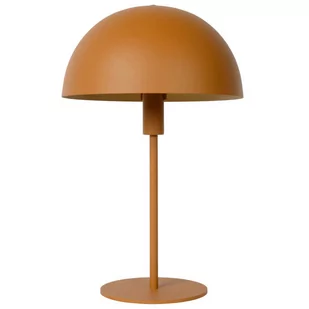 Lucide Stojąca LAMPKA stołowa SIEMON 45596/01/44 biurkowa LAMPA metalowa kopuła żółta 45596/01/44 - Lampy stojące - miniaturka - grafika 1