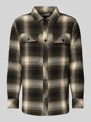 Koszule męskie - Koszula casualowa o kroju regular fit z kieszeniami na piersi - miniaturka - grafika 1