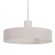 Lampy sufitowe - Kuchenna lampa zwisająca Rif L 41436 okrągła nad wyspę szara beżowa - miniaturka - grafika 1