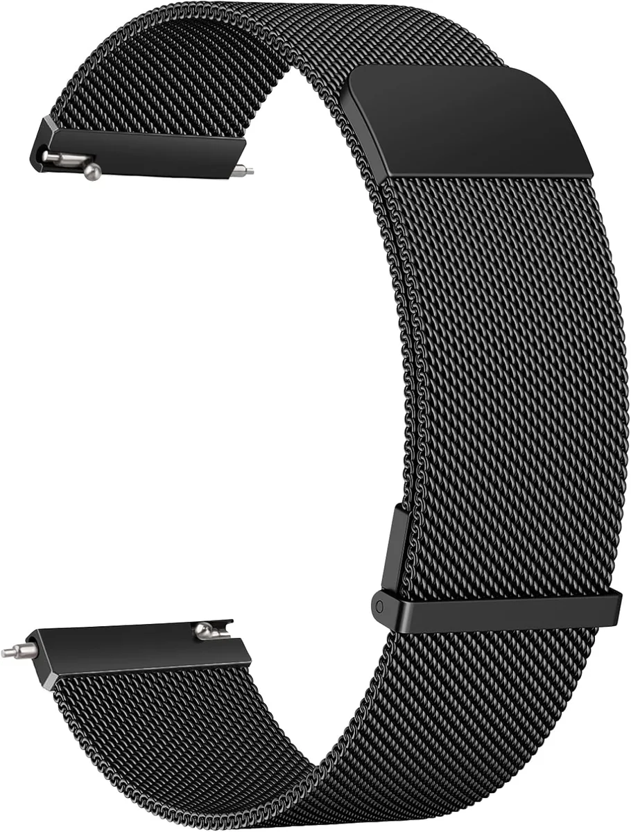 METALOWY PASEK DO ZEGARKA ZE STALI NIERDZEWNEJ NA MAGNES 20MM 22MM