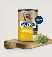 Mokra karma dla psów - Happy Dog Mięso z kangura Kanguru Pur 400 g DARMOWA DOSTAWA OD 95 ZŁ! - miniaturka - grafika 1