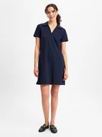 Sukienki - JOOP! JOOP! damska sukienka swobodna - Dalika Kobiety wiskoza niebieski jednolity, 36 - miniaturka - grafika 1