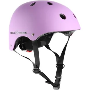 Nils EXTREME MTV12 FIOLETOWY MATOWY ROZM. S (53-55 cm) KASK EXTREME - Kaski rowerowe - miniaturka - grafika 1