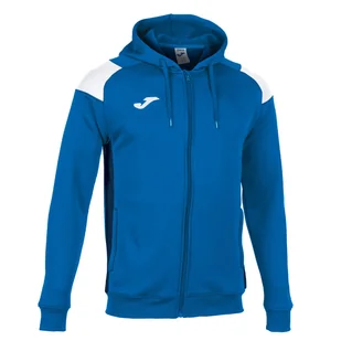 Dziecięca Bluza Z Kapturem JOMA CREW III 101271.702 Niebiesko-Biała 118-128 - Bluzy męskie - miniaturka - grafika 1