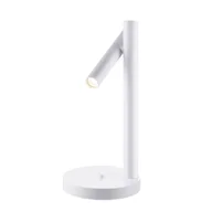 Lampy stojące - Minimalistyczna, biała lampka biurkowa ANT 2032 z serii YABU - miniaturka - grafika 1