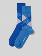 Skarpetki męskie - Skarpety z aplikacją z logo w zestawie 2 szt. model ‘Everyday Argyle’ - miniaturka - grafika 1