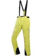 Spodnie narciarskie - Alpine Pro Spodnie narciarskie "Osag" w kolorze żółtym - miniaturka - grafika 1