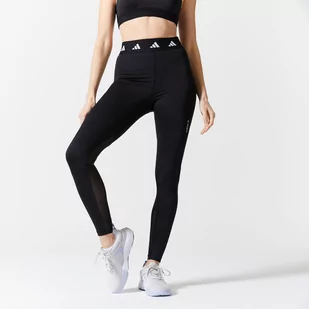 Legginsy fitness damskie Adidas - Spodnie sportowe damskie - miniaturka - grafika 1