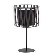 Lampy stojące - TK Lighting Lampa stołowa HARMONY BLACK 1xE27/60W/230V - miniaturka - grafika 1