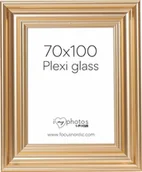 Ramki na zdjęcia - Ramka Focus Focus Charleston Gold 70x100 Plexiglass - miniaturka - grafika 1