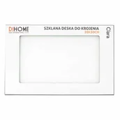Deski do krojenia - Deska do krojenia szklana 20 x 30 cm Clara biały - miniaturka - grafika 1