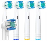 Końcówki do szczoteczek elektrycznych - Końcówki główki do szczoteczki ORAL-B PRECISION CLEAN 4 sztuki - miniaturka - grafika 1