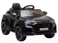 Pojazdy elektryczne dla dzieci - LEAN CARS Samochód na akumulator Audi RS Q8 czarny 7903 - miniaturka - grafika 1