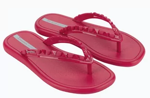 Japonki klapki damskie plażowe basenowe letnie ozdobne Ipanema Pink R.39 - Klapki i japonki damskie - miniaturka - grafika 1