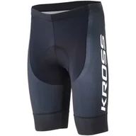 Spodenki rowerowe - Spodenki rowerowe KROSS Sport ( S) Czarny - miniaturka - grafika 1