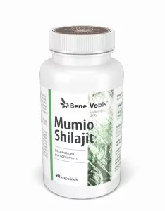 Suplement diety, Młyn Oliwski, Mumio Shilajit 40% kwasów fulwowych - 90 kaps. - Witaminy i minerały Suplement diety, Młyn Oliwski, Mumio Shilajit 40% kwasów fulwowych - 90 kaps. - Witaminy i minerały - miniaturka - grafika 1