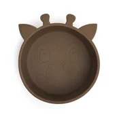 Miseczki i talerzyki dla dzieci - Nuuroo silikonowa miseczka głęboka GIRAF Acron - miniaturka - grafika 1