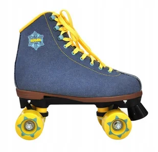 Nijdam Wrotki Retro Denim Rebel Niebiesko-żółty rozmiar 37) - Wrotki - miniaturka - grafika 1