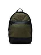 Plecaki - Tommy Hilfiger Plecak Th Blocked AM0AM12720 Khaki - miniaturka - grafika 1