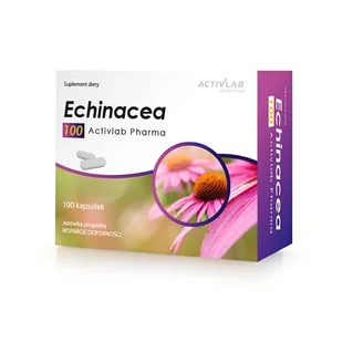 Activlab PHARMA Echinacea 100mg 50caps - Witaminy i minerały dla sportowców - miniaturka - grafika 2