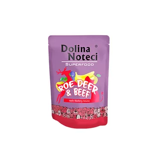 Dolina Noteci SUPERFOOD sarna i wołowina 300g-karma mokra dla psa 44480-uniw - Mokra karma dla psów - miniaturka - grafika 1