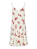 Sukienki - Pieces Sukienka "Nya" w kolorze kremowym - miniaturka - grafika 1