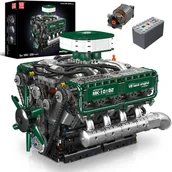 Klocki - KLOCKI KONSTRUKCYJNE MOULD KING 10182 SILNIK TANK ENGINE 2250 EL. - miniaturka - grafika 1