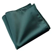 Krawaty i muchy męskie - Poszetka męska gładka - zielona - miniaturka - grafika 1