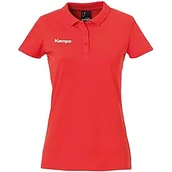 Koszulki i topy damskie - Kempa koszulka damska Polo, czerwona, L - miniaturka - grafika 1