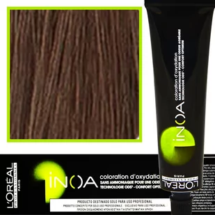 Loreal Inoa 7.18 Mokka - Farby do włosów i szampony koloryzujące - miniaturka - grafika 1