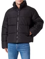 Kurtki męskie - ONLY & SONS Onsbristol Crop Puffer Cs OTW męska kurtka pikowana, czarny, S - miniaturka - grafika 1
