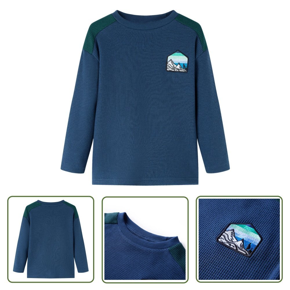 Bluza dziecięca - granatowa - 140 - Bluza Dla Dziecka