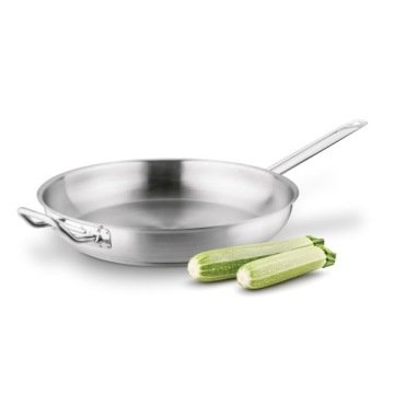 Patelnia Stalowa Indukcja Helperem Gaz Solidna Duża Starke Pro Gastro 36cm