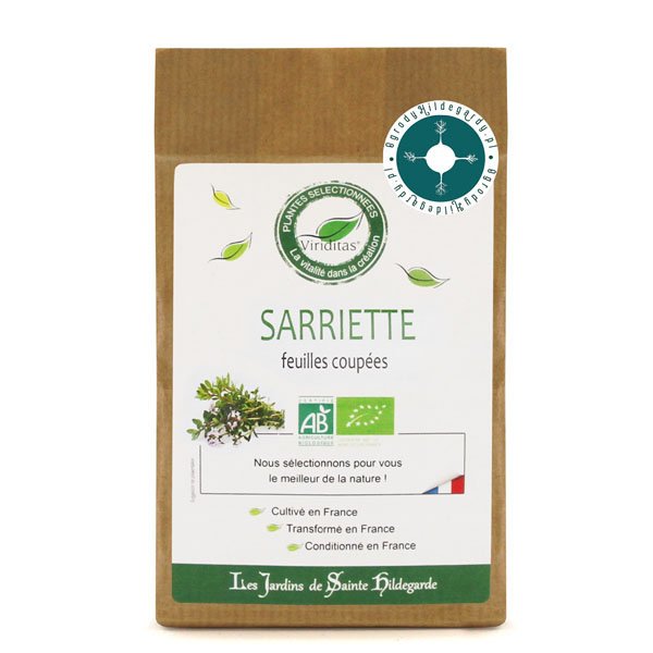 Przyprawy i zioła - Cząber liść 50g Bio* / Les Jardins de Sainte-Hildegarde
