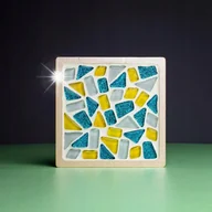 Zabawki kreatywne - ZESTAW KREATYWNY MOZAIKA PODSTAWKI KWADRATOWE KOLOROWA OZDOBA ROTER KAFER - miniaturka - grafika 1