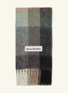 Acne Studios Szal Z Dodatkiem Alpaki gruen - Moda i Uroda OUTLET - miniaturka - grafika 1
